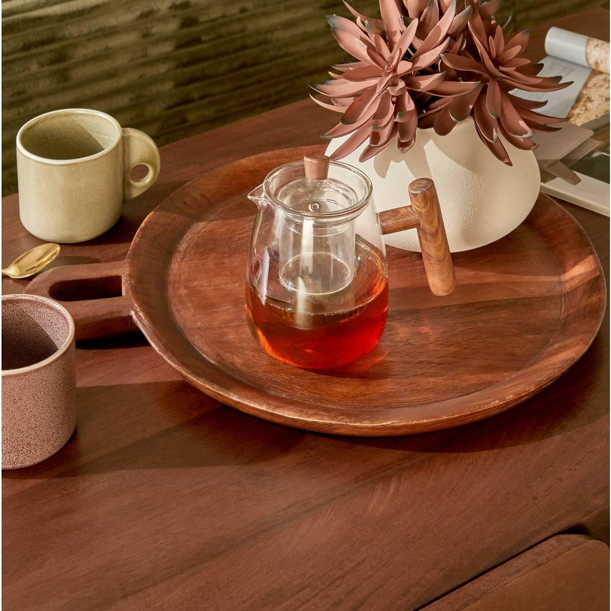 Стъклен чайник Secret de Gourmet Kama, 800 мл