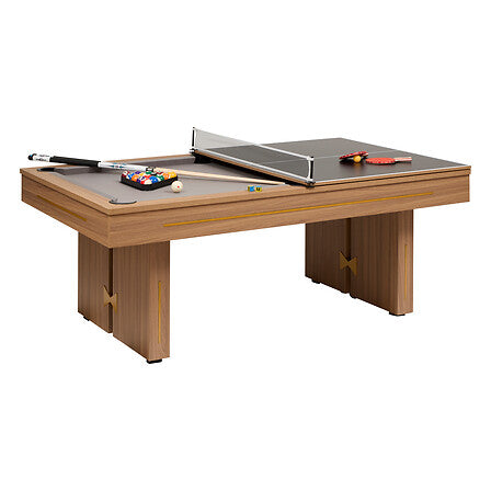 Masă de sufragerie 3 în 1 cu jocuri Dave, 215x122x83 cm, MDF
