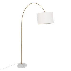 Atmosfera lampion Tilio, H.195cm, Marmura, Aur