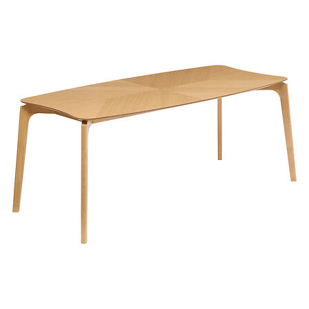 Masă de dining Atmosphera Ilona, ​​Gri nisipos, 180x90 cm