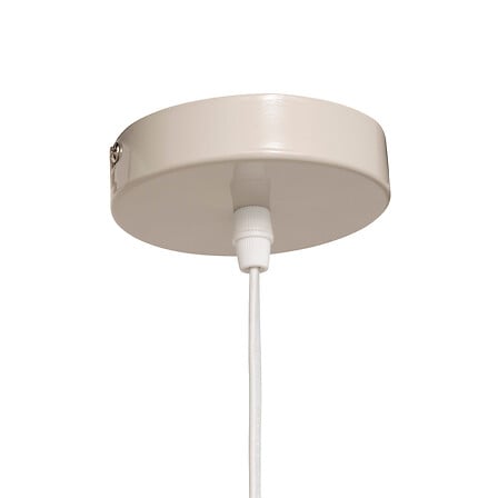 Lampă suspendată Atmosphere Rona, 37 cm, bej