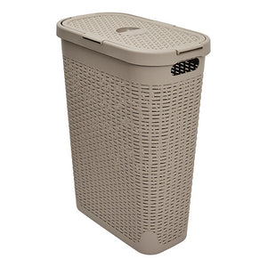 Кош за пране 5five, Ратан, 40L, Кафяв