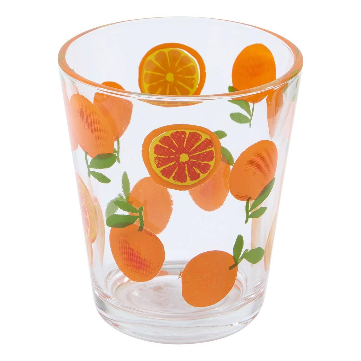 Нiska чаша Secret de Gourmet Fruity, Стъкло, 330 мл, Жълта
