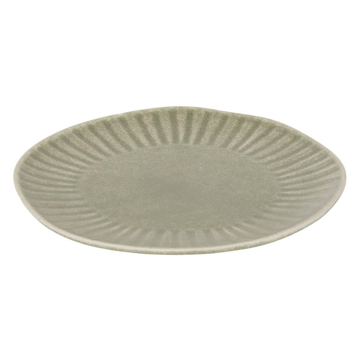 Чиния за хранене Secret de Gourmet Nyero, Зелена, 27 cm