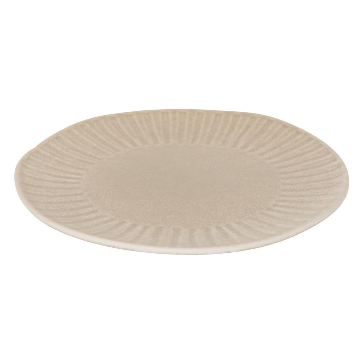 Десертна чиния Secret de Gourmet Nyero, Бежова, 21 cm