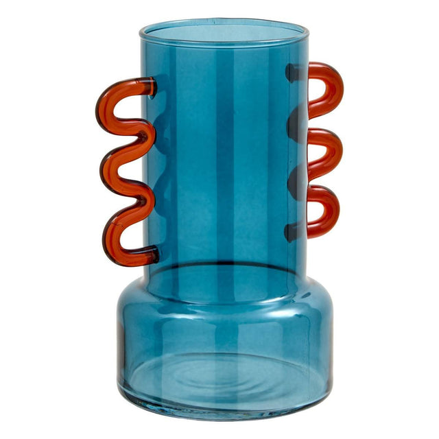 Ваза atmosphera Homy, Стъкло, 17 cm, Разноцветна