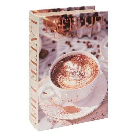 Декоративна кутия-книга atmosphera Josh, MDF и PU, Кафява