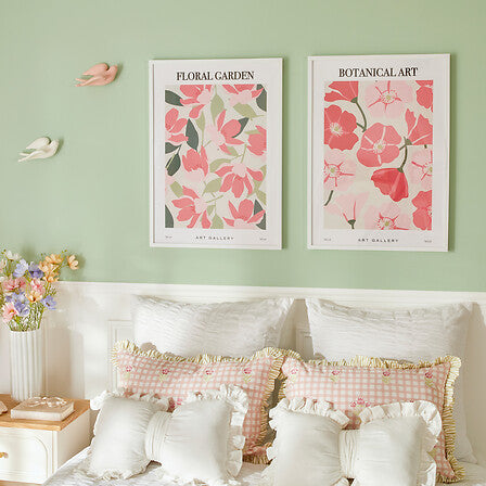 Постер с рамка atmosphera Fleur de Rose, Асорти, 50×70 cm