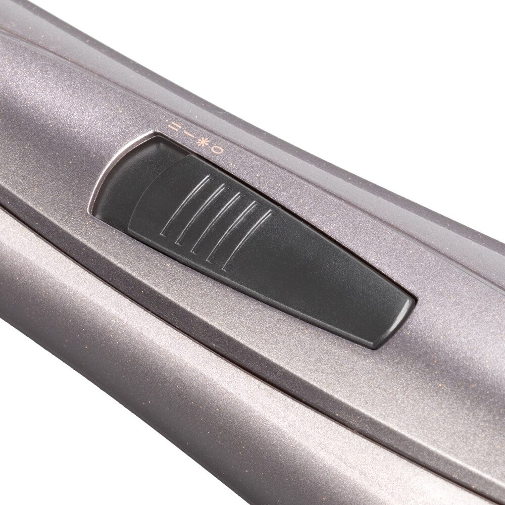 Perie electrică de păr Babyliss Air Style AS136E, 1000 W, acoperire ceramică, 2 setări de temperatură, 4 accesorii, gri