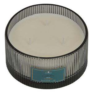 Lumânare parfumată Atmosphera Albie, 635 g, Borcan de sticlă