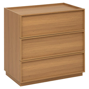 Скрин с 3 чекмеджета 5five Framy, Кафяв, 80 cm