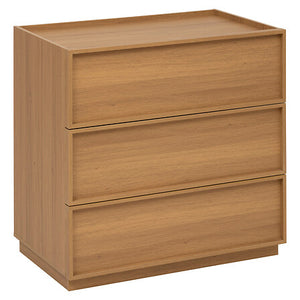 Скрин с 3 чекмеджета 5five Framy, Кафяв, 80 cm