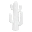 Декоративен кактус atmosphera Rodrigo, За открито и закрито, Бял, 38 cm