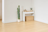 Конзолна маса 5five Luma, MDF, Бяла, 100 cm