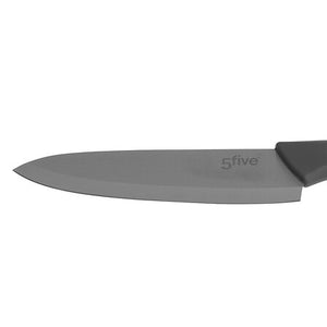 Керамичен нож за белене FIVE Absolu Black, Черен, 10 cm