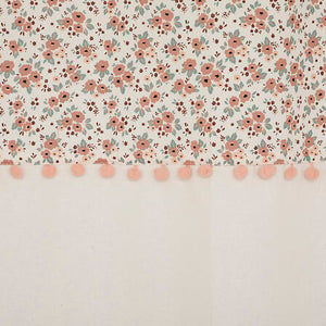 Perdea pentru copii Atmosphera Pompom, 140x260 cm, bej, bumbac