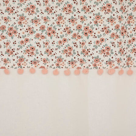 Perdea pentru copii Atmosphera Pompom, 140x260 cm, bej, bumbac