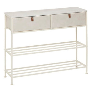 Конзола с 2 чекмеджета 5five Tissa, MDF, 100 cm, Бежова