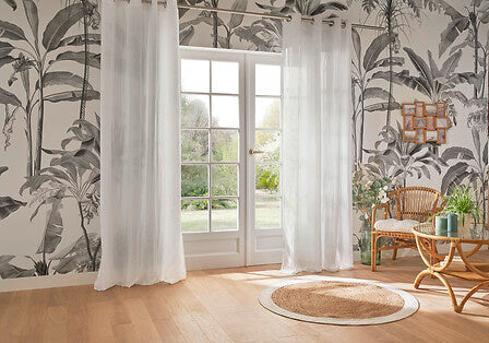 Paxta sheer curtains 130 x 240 cm white
