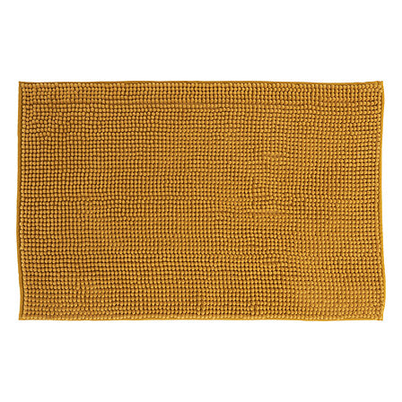 Килимче за баня 5five Colors, Шенил, 50 x 80 cm, Горчица