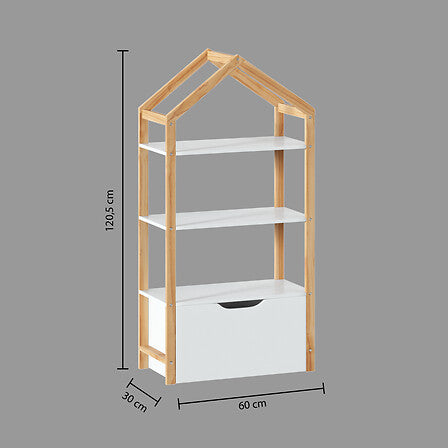 Dulap de depozitare pentru copii Atmosphera Kima House, MDF