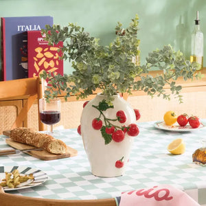 Vază decorativă Atmosphera Kian, H.37cm, Coral