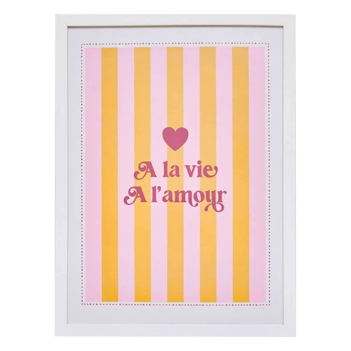 Poster inramat Atmosphera Amour Chéri, 30x40 cm