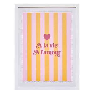 Poster inramat Atmosphera Amour Chéri, 30x40 cm