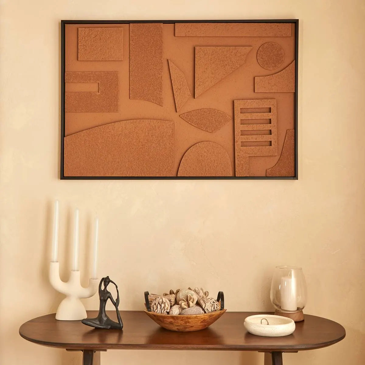 Pictură 3D atmosferă Jilani, Pânză 60x90 cm