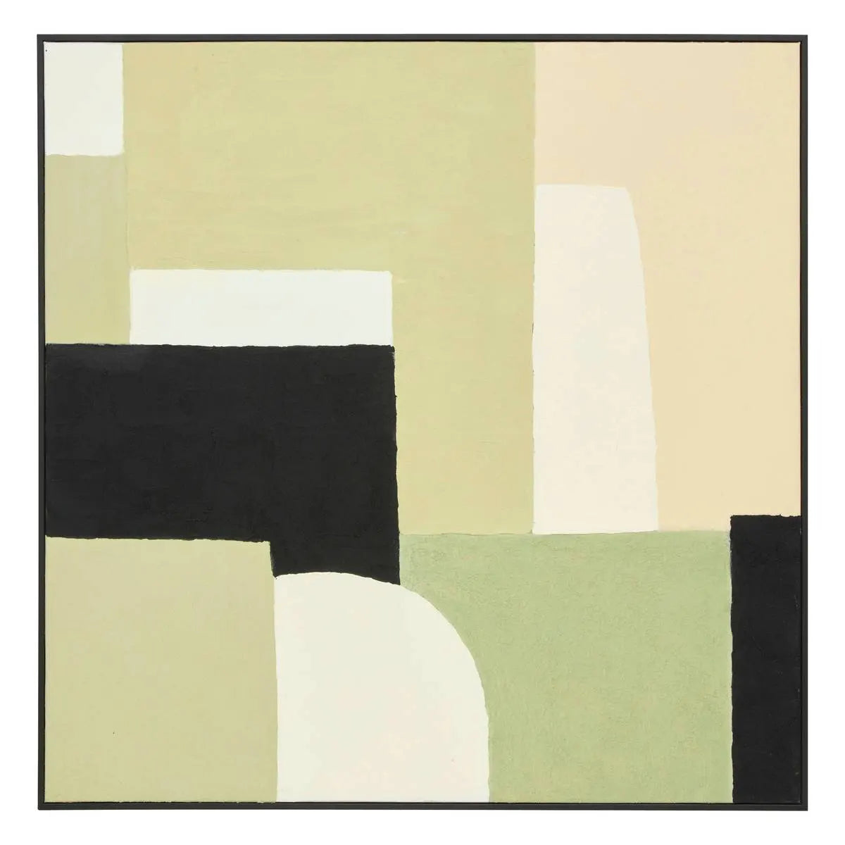 Pictură înrămată atmosferă Giacomo, Pânză pictată 100x100 cm