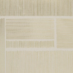 Pictură înrămată Atmosphere Idrissa, Imprimeu pe pânză 58x58 cm, Efect aluminiu