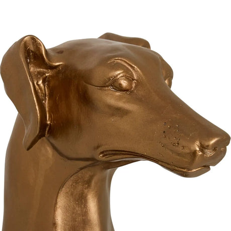 Figură decorativă Atmosphera Levri, Rășină, Bronz, 66 cm