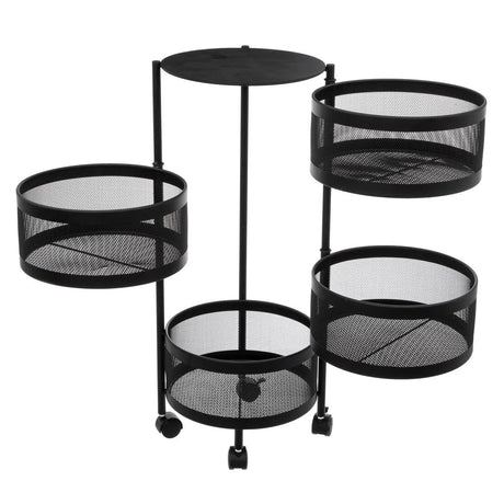 Cărucior de bucătărie 5five Mayaj, rotund, rotativ