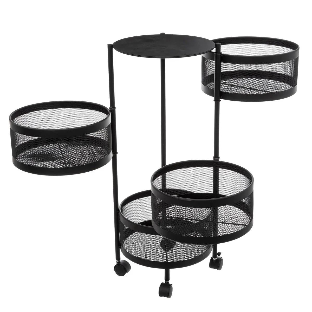 Cărucior de bucătărie 5five Mayaj, rotund, rotativ