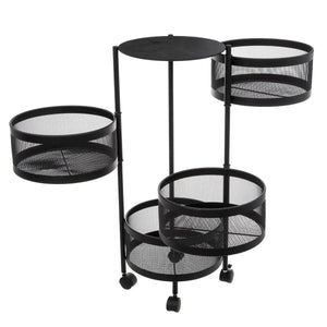 Cărucior de bucătărie 5five Mayaj, rotund, rotativ