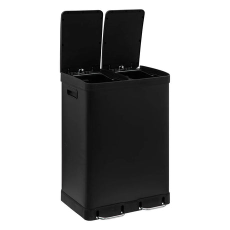 Coș de reciclare 5five Ariane, Metal, 2x30 L