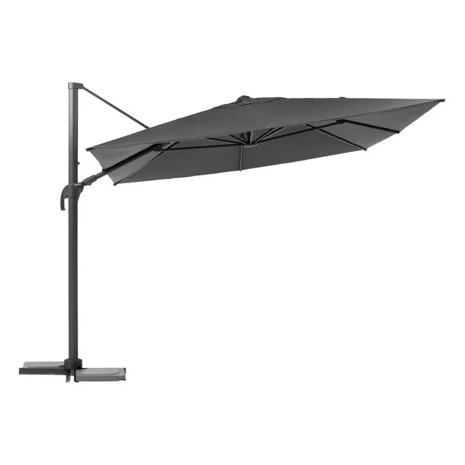 Градински чадър със странична стойка Hesperide Melhia, Накланящ се, Olefin, 3x3 m