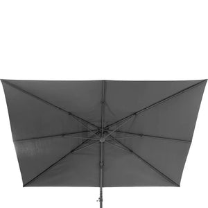 Градински чадър със странична стойка Hesperide Melhia, Накланящ се, Olefin, 3x3 m