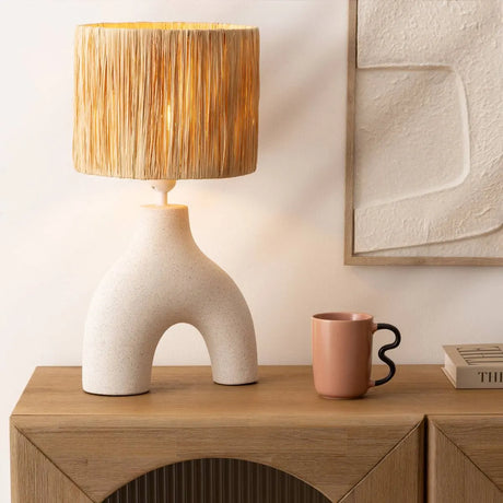 Lampă de masă Atmosphere Sania, 47 cm, ceramică