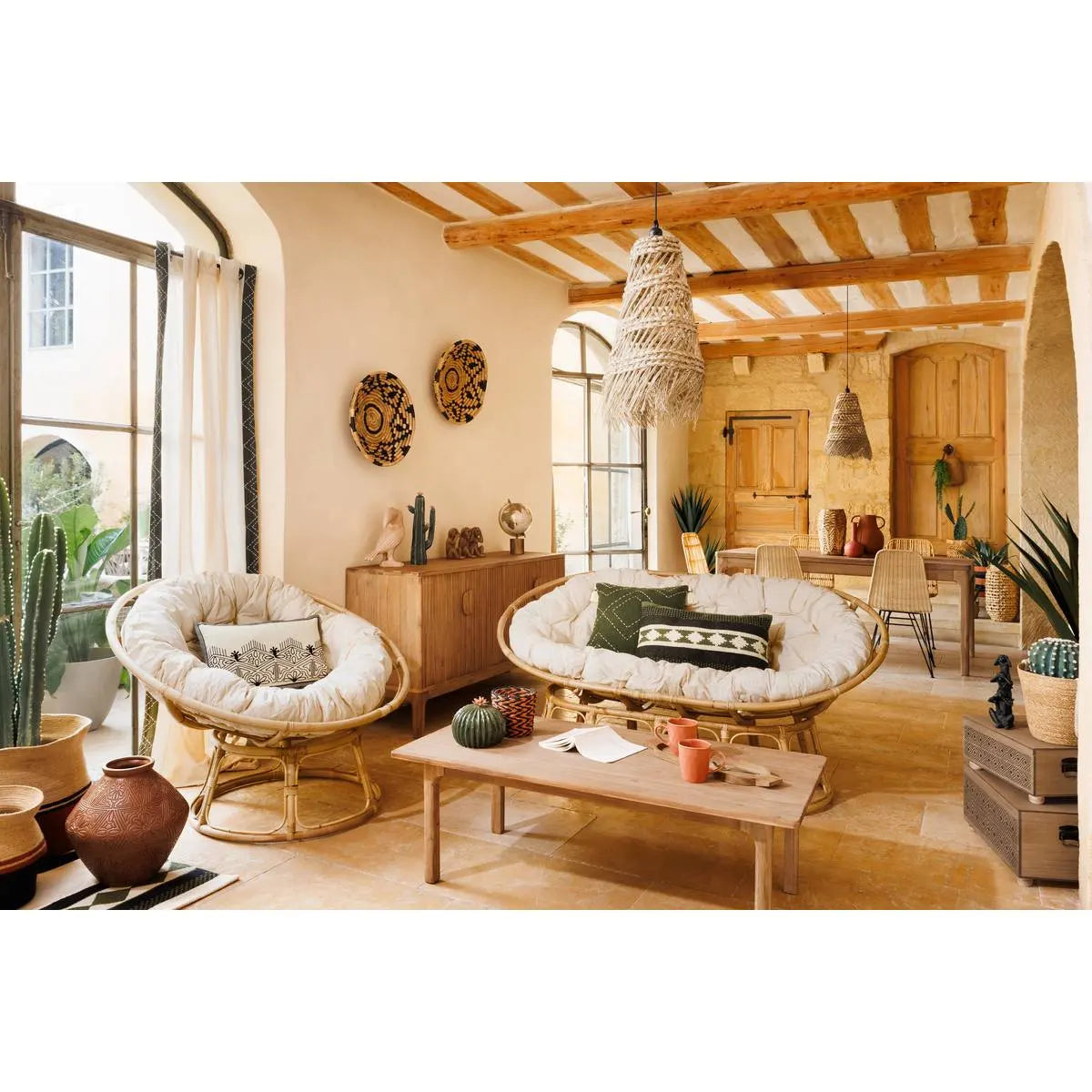 Figură decorativă Atmosferă Panama Exotică, Rășină, 30 cm