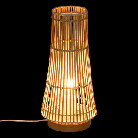 Lampă de masă Atmosphera Mahe, 38 cm, Bambus