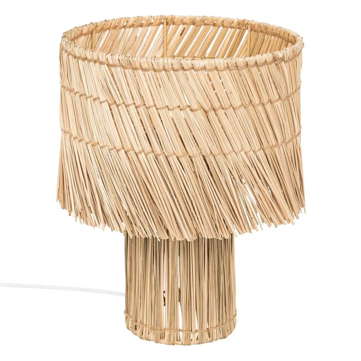 Lampă de masă Atmosphera Yoni, 34 cm, cătină