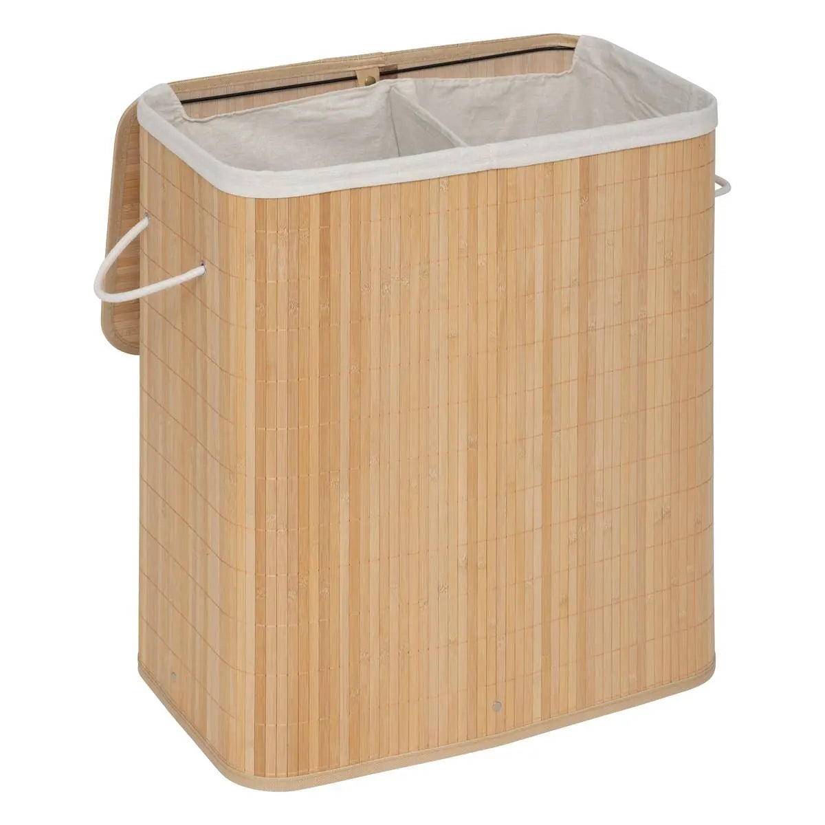 Coș de rufe 5five, Bambus, 100 l