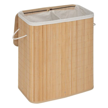 Coș de rufe 5five, Bambus, 100 l