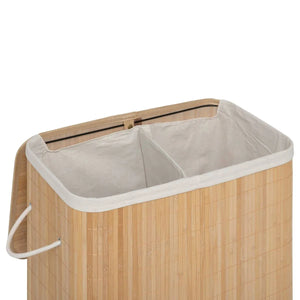 Coș de rufe 5five, Bambus, 100 l