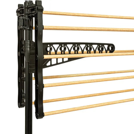 Uscător de rufe 5five cu efect de lemn, efect metalic cu efect de lemn, 25 m