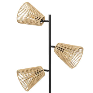 Lampion atmosphere Giada, Metal, Negru, 150 cm