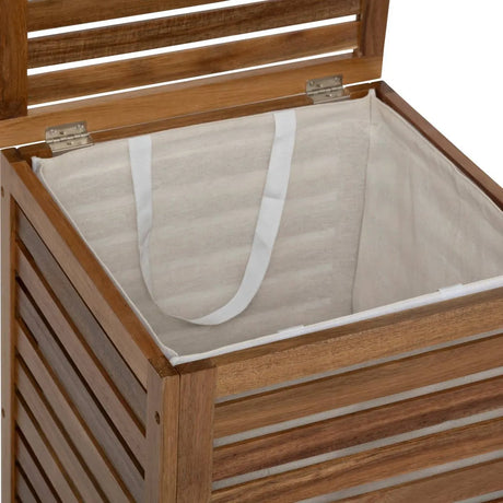 Coș de rufe 5five, salcâm, 65 l