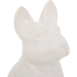 Декоративна фигура atmosphera Eden, Керамика, Бял, 22 cm