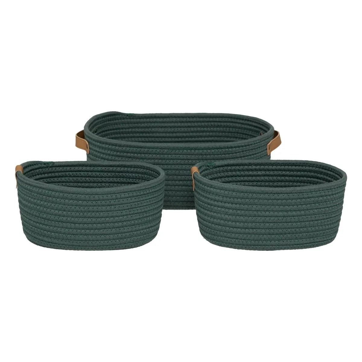 Set de coșuri de depozitare 5five pentru Ficus, 3 buc.